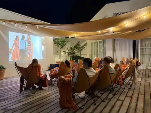 Outdoor event in Saint Tropez